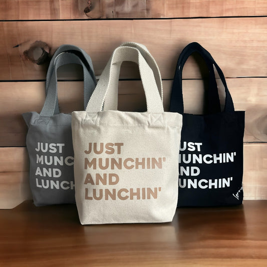 Personalised Lunch Bag - Just Munchin and Lunchin