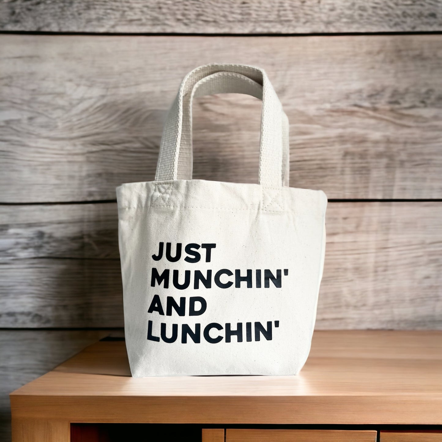 Personalised Lunch Bag - Just Munchin and Lunchin