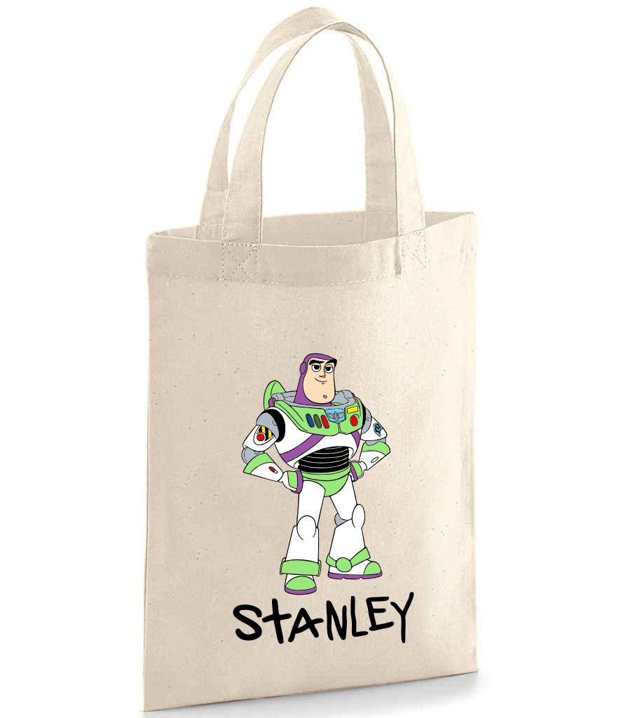 Personalised Toy Story Party Bag - Woody, Buzz Lightyear, Jessie and Bullseye, Forky, Slinky Dog, Mr Potato Head