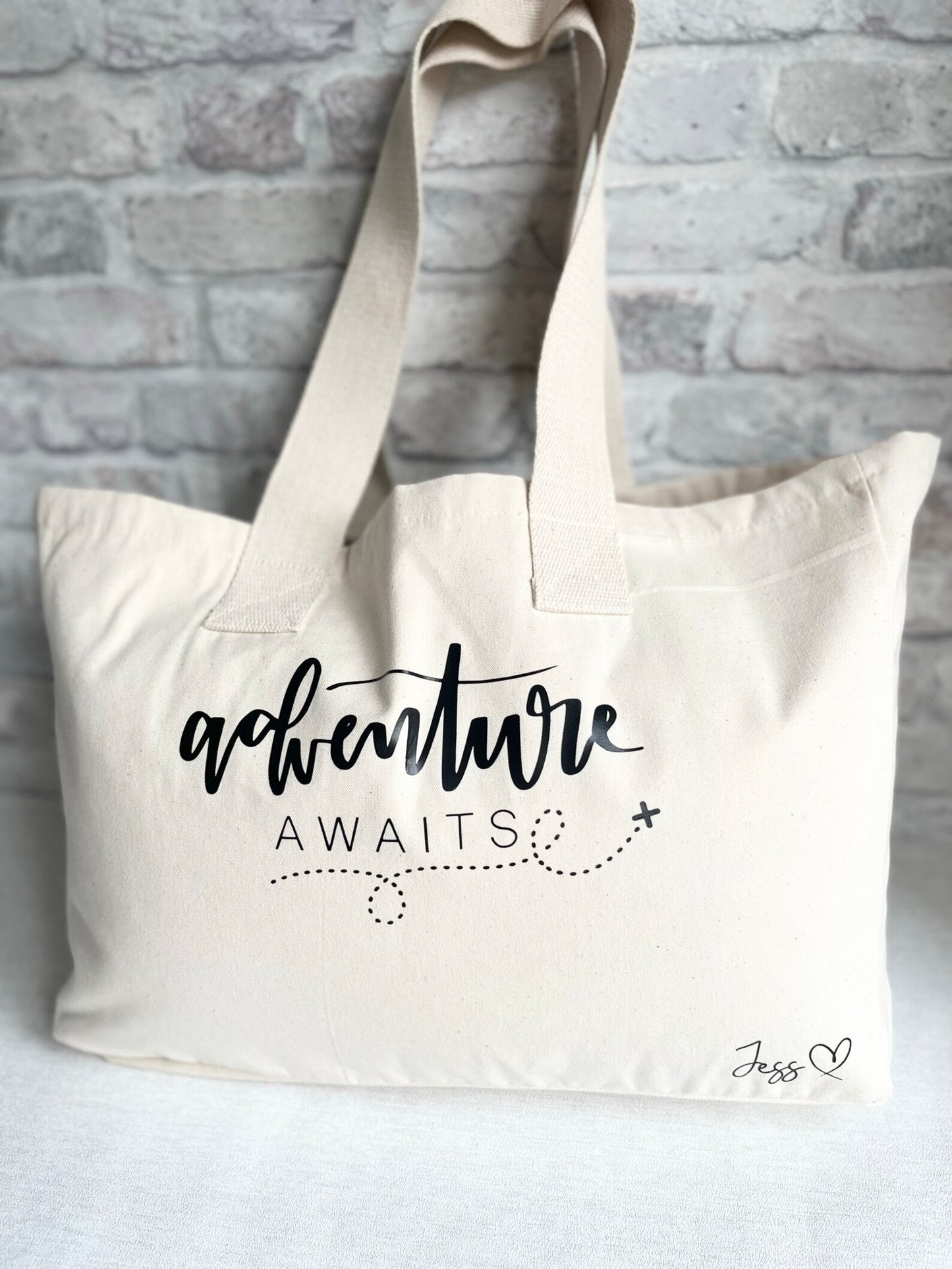 Adventure Awaits Tote Bag