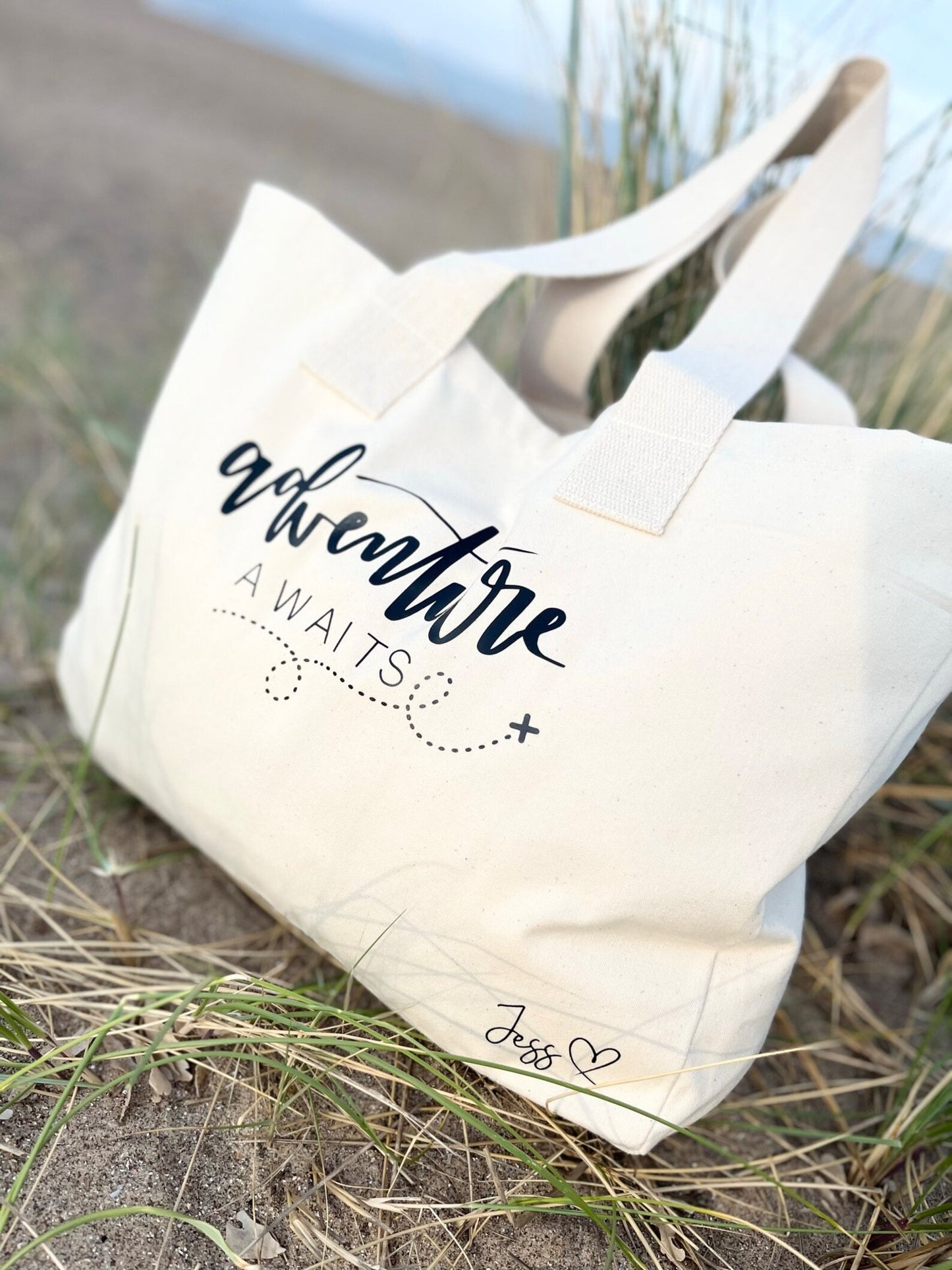 Adventure Awaits Tote Bag