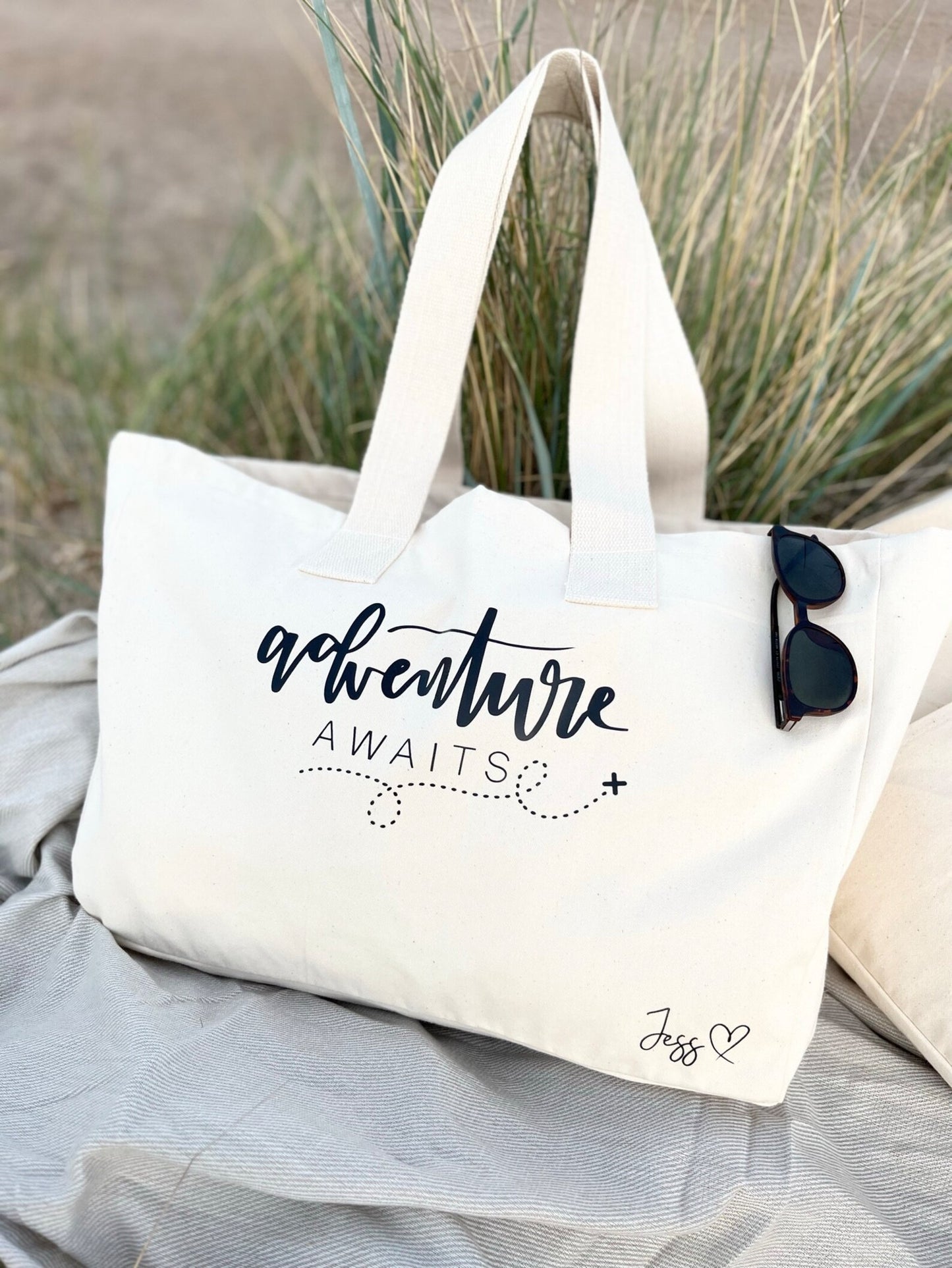 Adventure Awaits Tote Bag