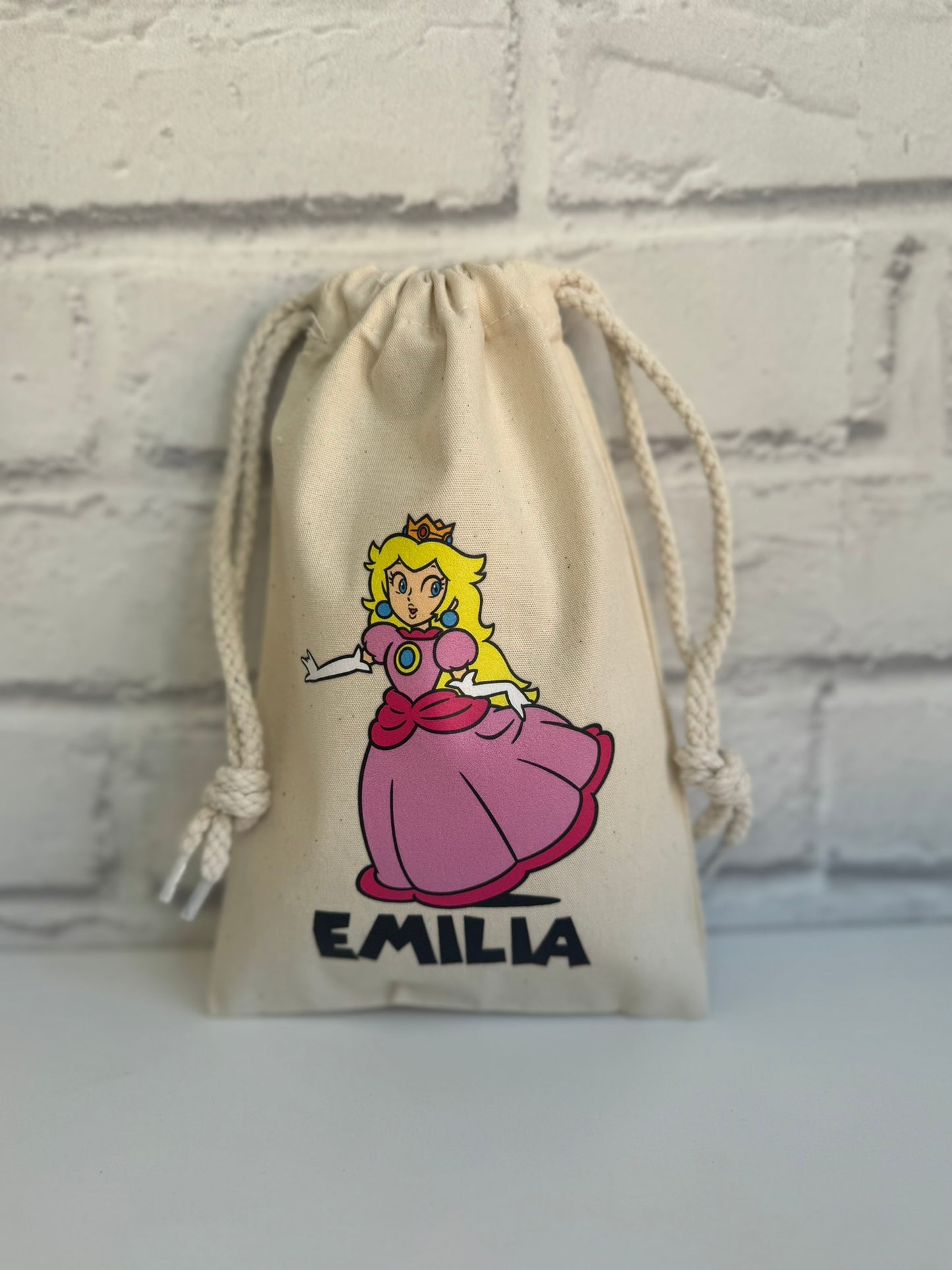 Personalised Super Mario Party Bags - Mario and Luigi