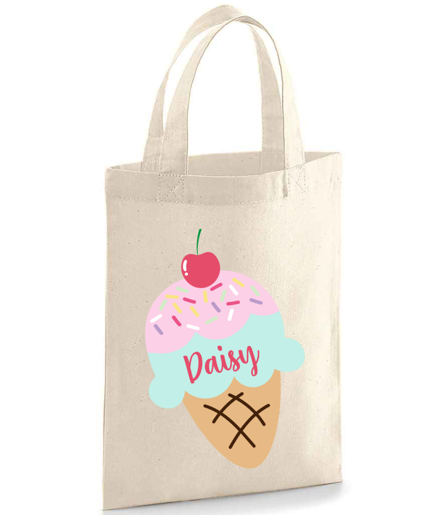 Personalised Ice Cream Party Bag