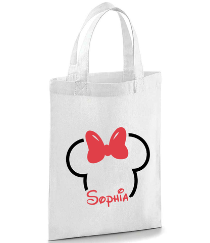 Personalised Mickey Mouse and Minnie Mouse Party Bag - Name