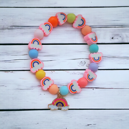 Personalised Pastel Rainbow Party Bag