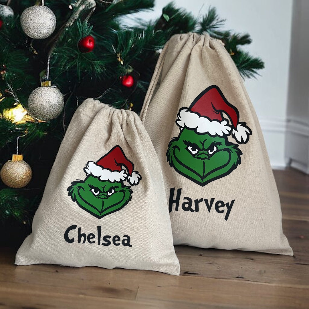 Personalised christmas best sale gift bag