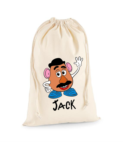 Personalised Toy Story Party Bag - Woody, Buzz Lightyear, Jessie and Bullseye, Forky, Slinky Dog, Mr Potato Head