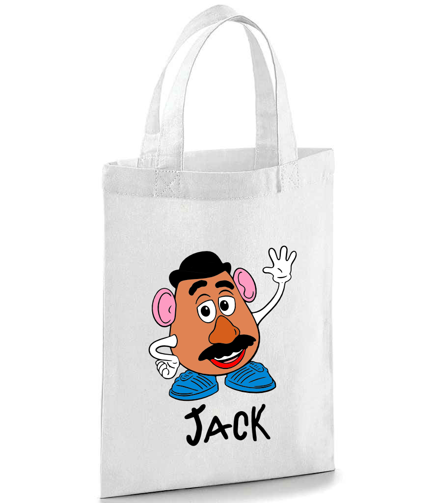 Personalised Toy Story Party Bag - Woody, Buzz Lightyear, Jessie and Bullseye, Forky, Slinky Dog, Mr Potato Head