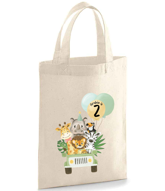 Personalised Safari Party Bag