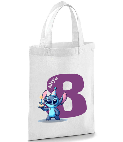 Personalised Stitch Theme Party Bag - Name and Age