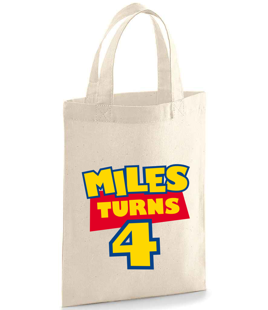 Personalised Toy Story Party Bag - Name and Age