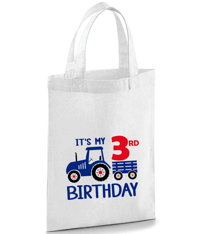 Personalised Tractor Party Bag