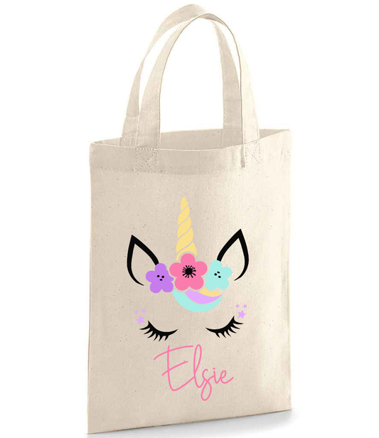 Personalised Unicorn Party Bag - Name