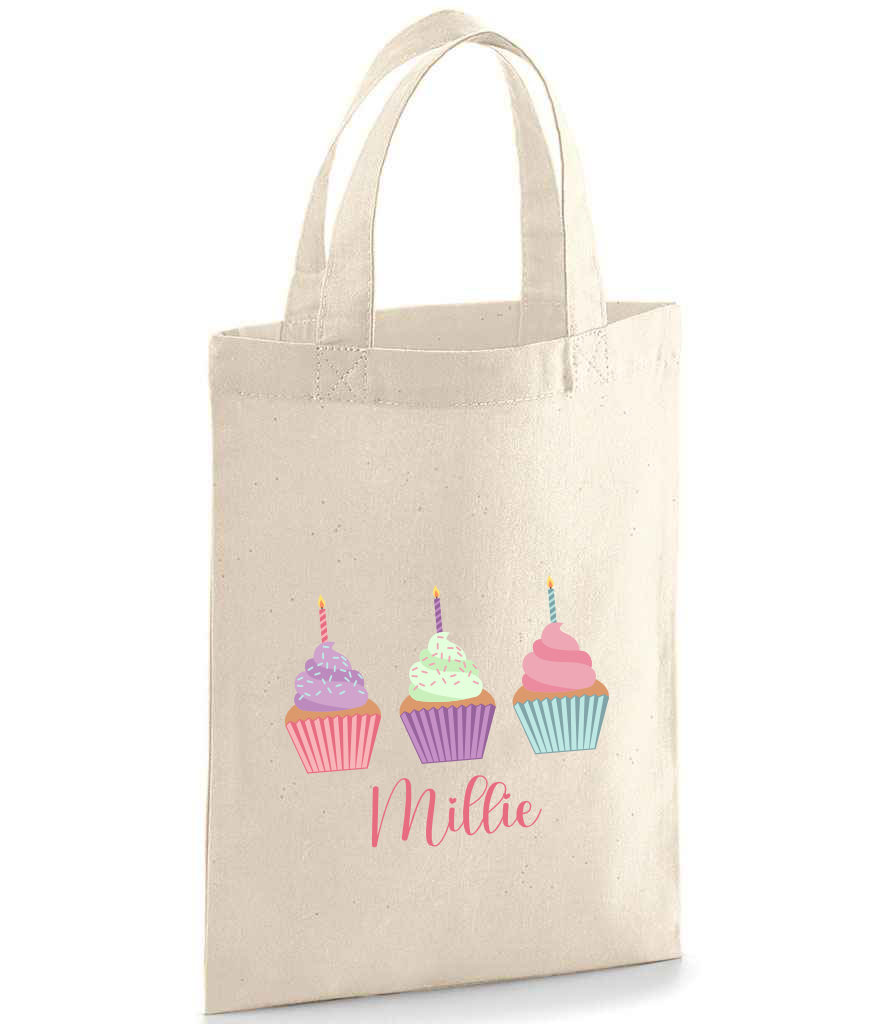 Personalised Cupcake Party Bag