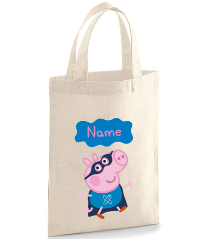 Personalised Peppa Pig Party Bag - Character and Name