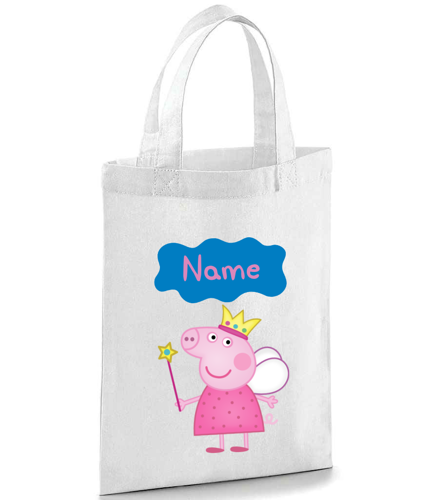 Personalised Peppa Pig Party Bag Character and Name