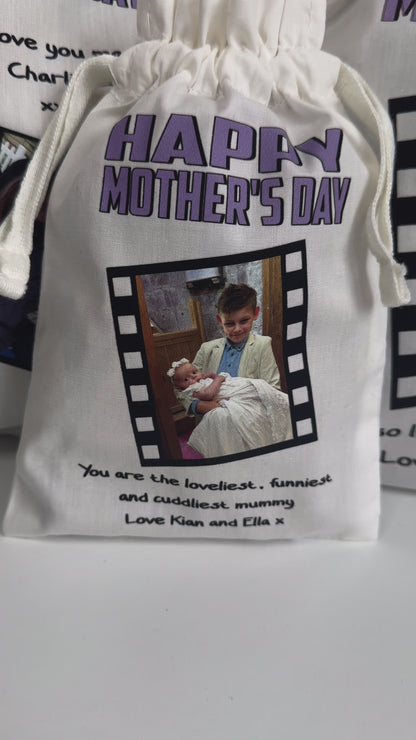 Personalised Mother's Day Photo Upload Gift Bags