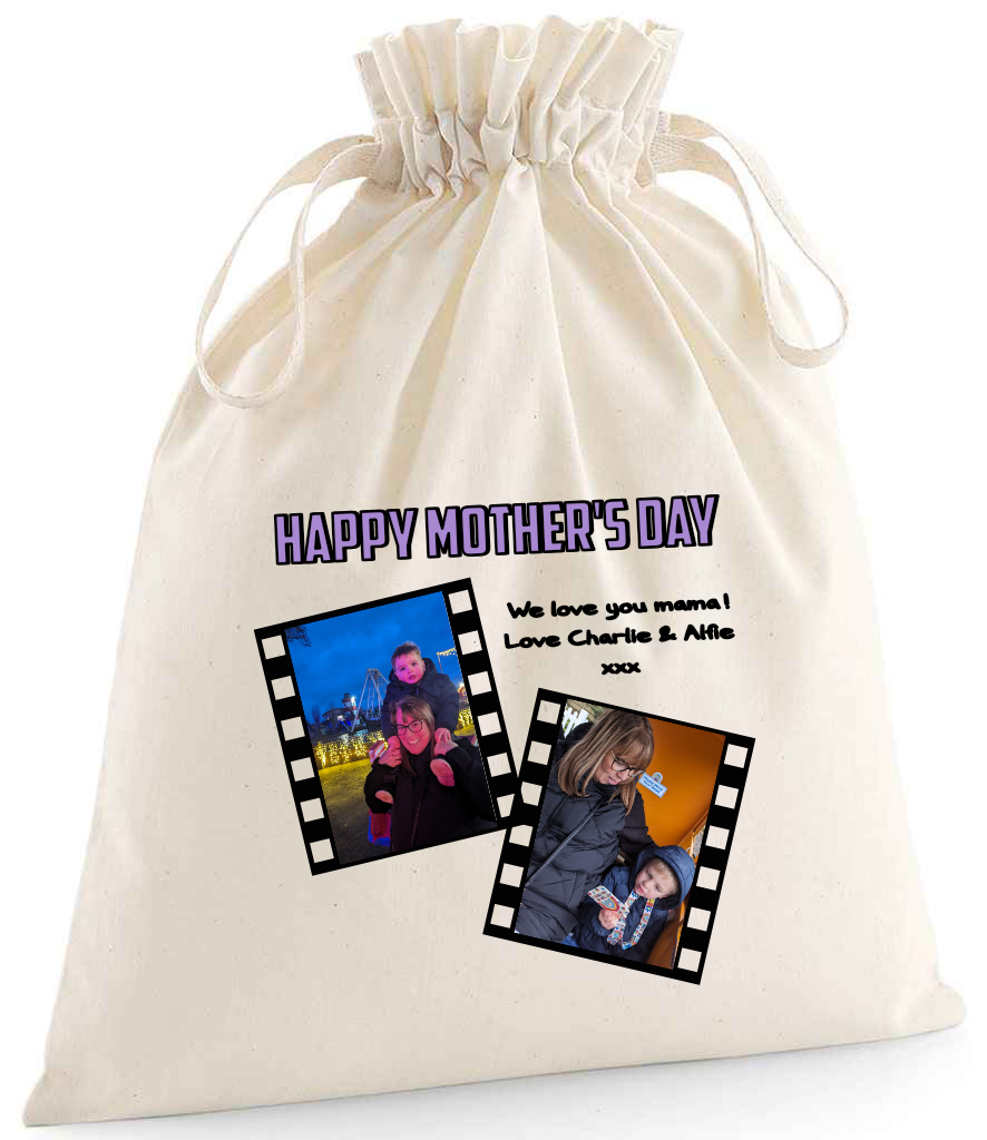 Personalised Mother's Day Photo Upload Gift Bags