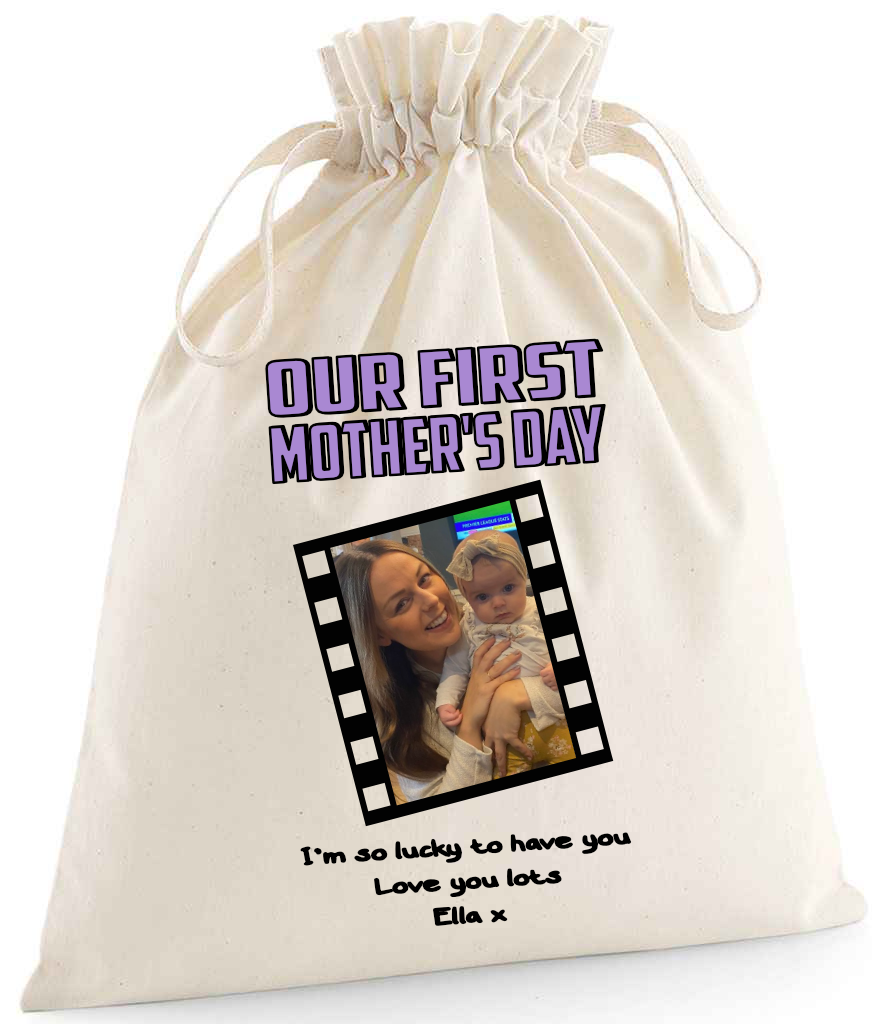 Personalised Mother's Day Photo Upload Gift Bags