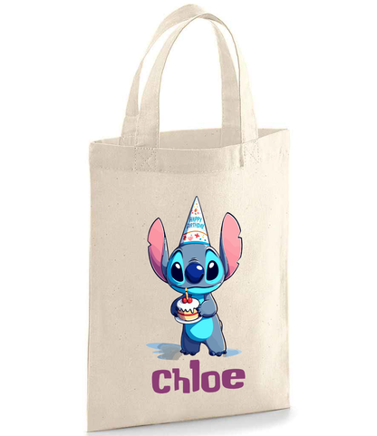 Personalised Stitch Theme Party Bag - Name