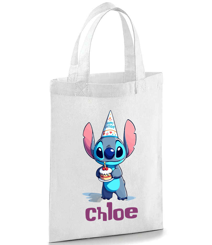 Personalised Stitch Theme Party Bag - Name